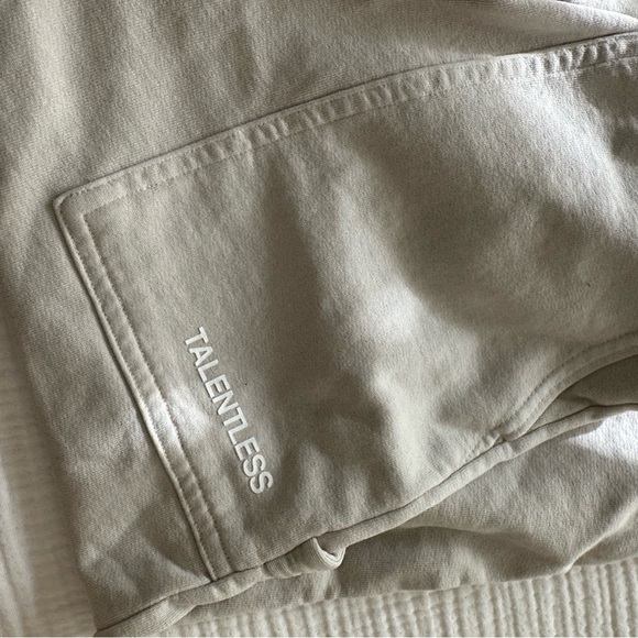 Talentless Men's Carpenter Sweatpants - Cream/ Cement - Picture 6 of 8